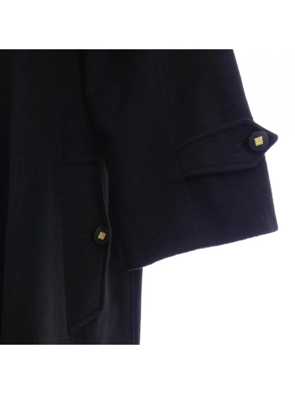 Chanel Vintage Coat Black